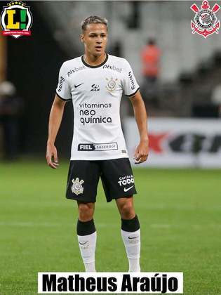 Matheus Araújo - 7,0 - Entrou no fim do primeiro tempo no lugar de Giuliano e marcou um golaço para garantir os três pontos para o Timão, seu primeiro gol pelo profissional.