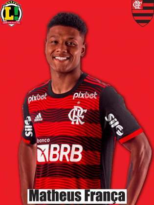 MATHEUS FRANÇA - 6,5 - Com a falha de Santos, se tornou o melhor jogador do Flamengo em Quito. Insinuante, marcou o gol e ofereceu muito perigo para a defesa do Aucas. 