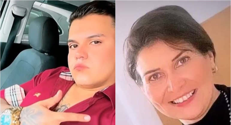 Matheus de Souza Lima, de 28 anos, e Margareth Fátima de Souza, de 52