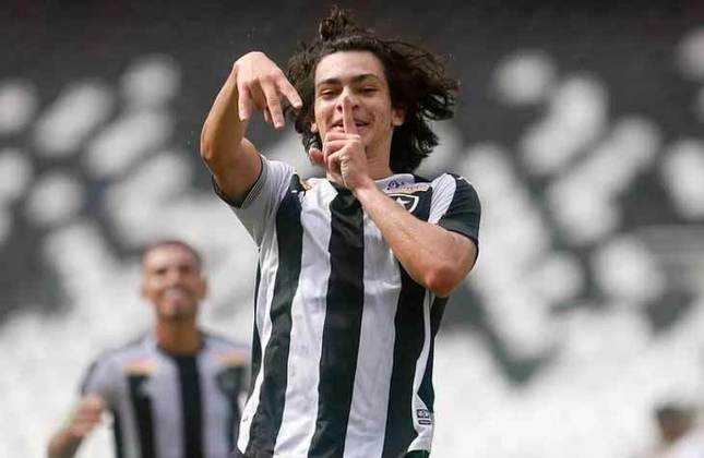 Matheus Nascimento - centroavante do Botafogo - 18 anos