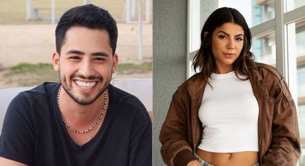 Matheus Vargas dá cantada em Hariany Almeida