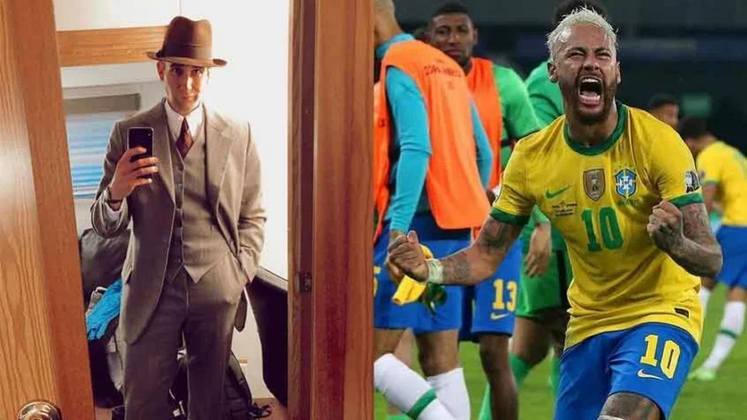 Matthew Lewis (ator britânico): tweet chamando Neymar de 