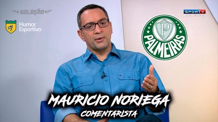 Mauricio Noriega é torcedor do Palmeiras
