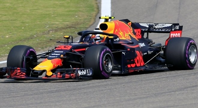 Max Verstappen, piloto da Red Bull, no GP da China 2018