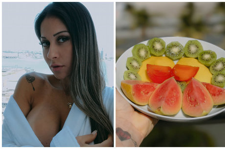 Mayra Cardi é adepta do crudivorismo Mayra Cardi é adepta do crudivorismo