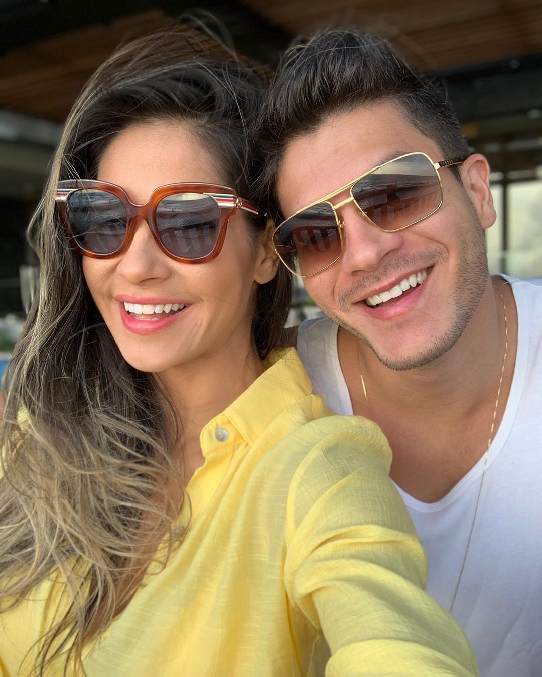 Mayra Cardi Reata Com Arthur Aguiar Pai E Marido Maravilhoso Entretenimento R7 Famosos E Tv