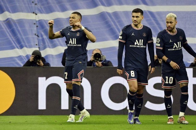 mbappé, paredes, neymar, psg