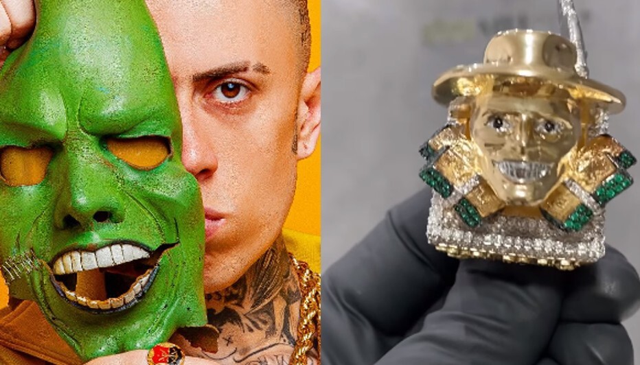 MC Daniel ostenta anel milionário com rosto do personagem Máskara e