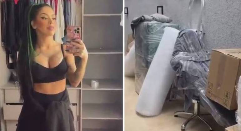 'Como vocês podem ver, as coisas estão todas sendo embaladas, e é isso', disse a cantora
