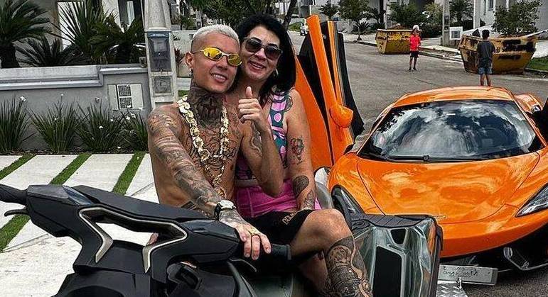 Michelle Xavier pediu três apartamentos e um carro ao filho MC Paiva