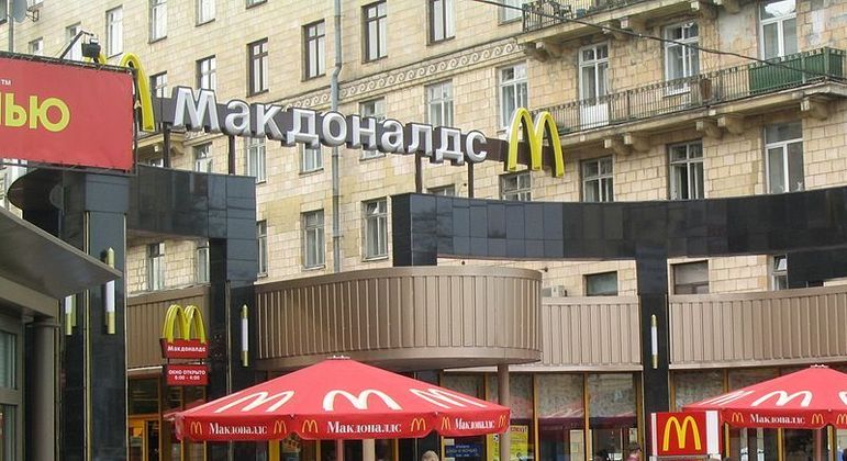McDonald's divulgou comunicado informando que a marca deixará a Rússia 