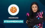 Fernanda Medrado optou pelo emoji de Biscoito para representá-la. Será que é isso que a cantora quer do público? Biscoitos?