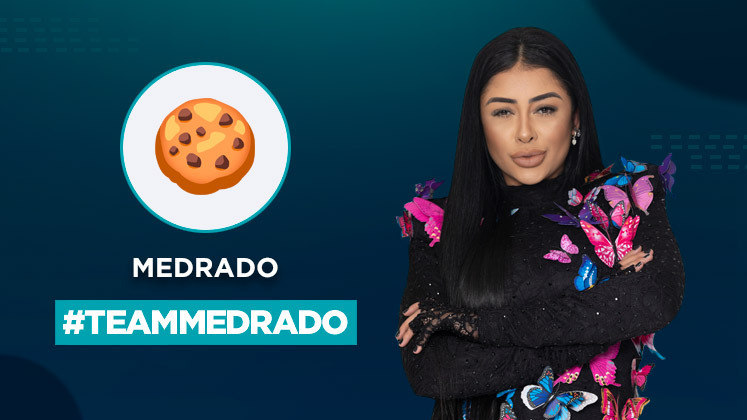 Fernanda Medrado optou pelo emoji de Biscoito para representá-la. Será que é isso que a cantora quer do público? Biscoitos?