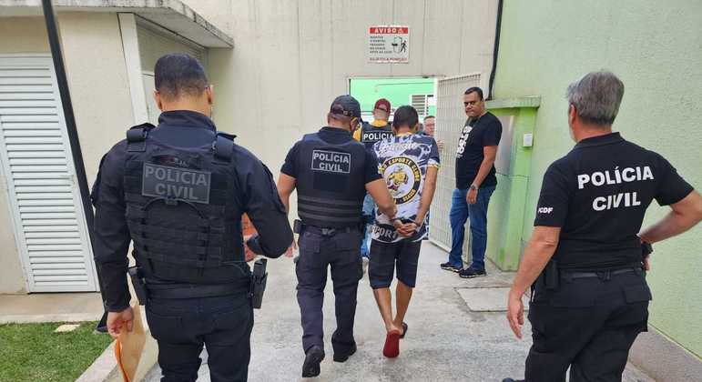 Investigado é preso durante operação da Polícia Civil do DF