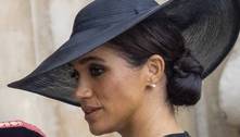No funeral, Meghan Markle usa brincos de pérolas presenteados pela rainha Elizabeth 2ª 