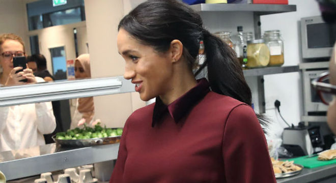 meghan markle cozinhando