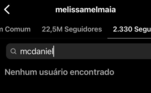 Mel Maia deixa de seguir MC Daniel