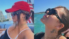 Mel Maia aparece com lábios mais grossos, e internautas suspeitam de preenchimento labial