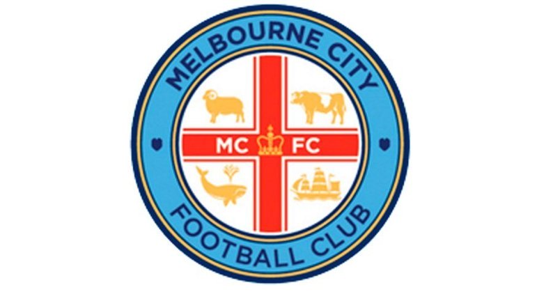 Melbourne City - Austrália - primeira divisão - Grupo City comprou 100% do clube por 12 milhões de dólares em 2014 - o escudo foi modificado