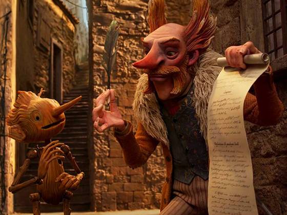 Melhor animação - “Pinóquio por Guillermo del Toro”: O filme fez uma releitura emocionante do clássico da Disney e bateu outros favoritos como “Gato de Botas 2: O Último Pedido” e “Red: Crescer é uma Fera”.