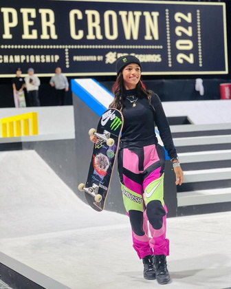 Rayssa Leal — é a medalhista mais jovem do Brasil. Com apenas 14 anos, a fadinha do skate venceu as quatro etapas da SLS,a principal liga de skate street do mundo