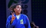 Rafaela Silva — judoca foi campeã mundial em 2022 na categoria até 57 kg