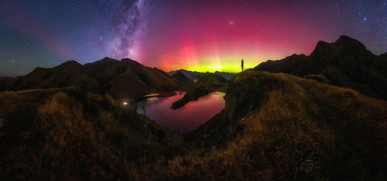 Fotógrafo captura incríveis imagens da Aurora Austral