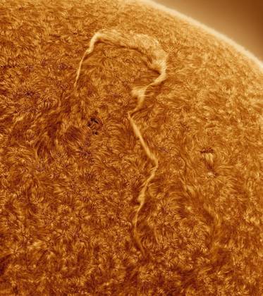 Na categoria Nosso Sol, venceu a imaagem 