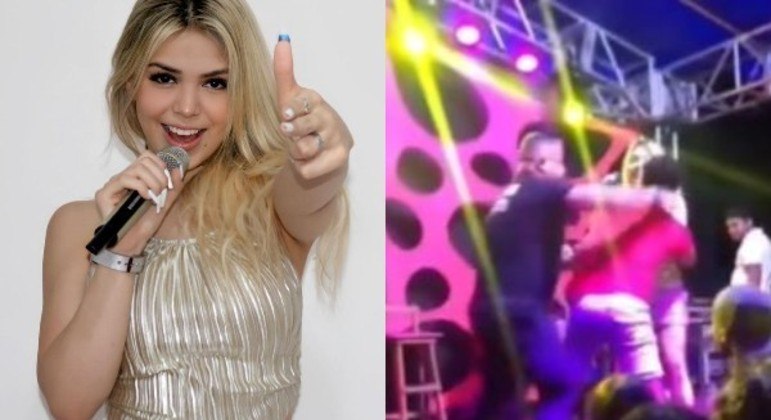 Episódio aconteceu durante show da cantora em Itaituba, no Pará 