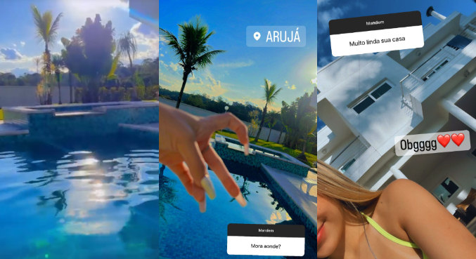 Artista mostrou alguns detalhes da casa nas redes sociais