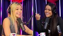 Melody e Camila Loures discutem durante podcast: 'Biscoiteira'