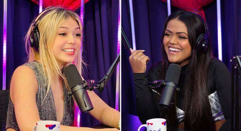 Melody e Camila Loures discutem durante podcast: 'Biscoiteira'
