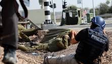 Forças israelenses dizem não poder garantir a segurança de jornalistas na Faixa de Gaza 