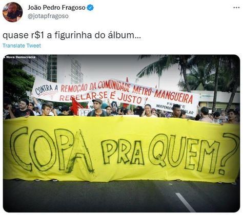 Álum da Copa: Preço das figurinhas assusta e vira meme