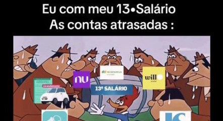 13º cria onda de memes nas redes sociais