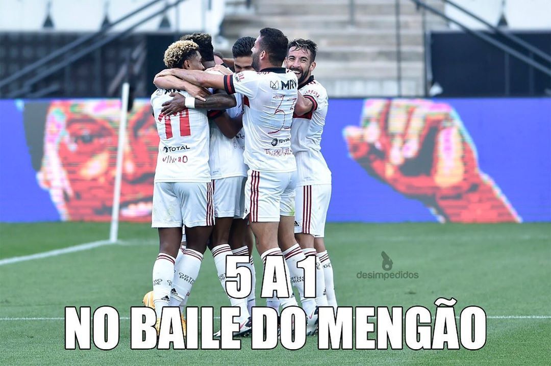 Rivais Nao Perdoam Goleada Sofrida Pelo Corinthians Veja Memes Fotos R7 Fora De Jogo