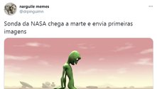 Chegada da Nasa em Marte vira meme; confira os melhores