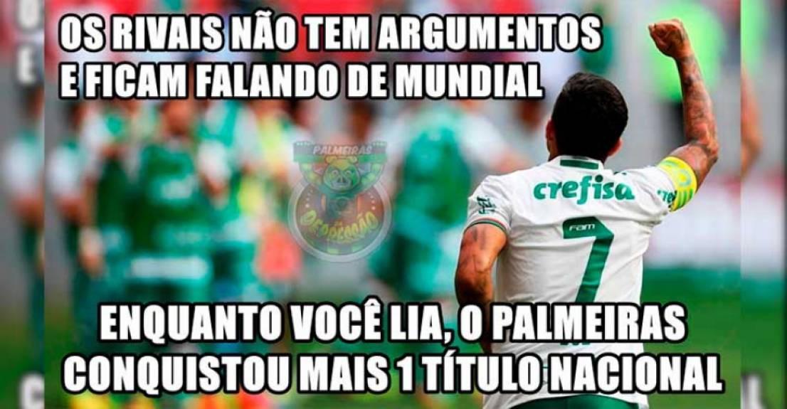 Zoeiras sem limites! Veja memes com o tradicional Palmeiras não