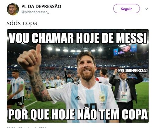 Memes tomam as redes sociais lamentando primeiros dias sem jogos da Copa do  Mundo; veja