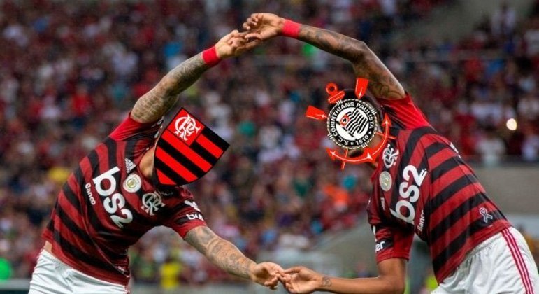 Torcedores de Flamengo e Corinthians se unem pelo mesmo objetivo na final  da Libertadores - Esportes - R7 Lance