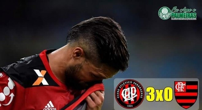 Memes contra o Flamengo após o triunfo do Athletico; confira!