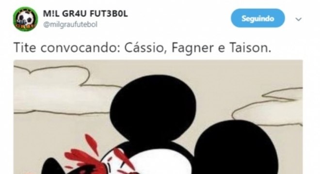 Memes brincam com lista para Copa da Rússia