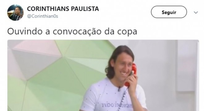 Memes brincam com lista para Copa da Rússia