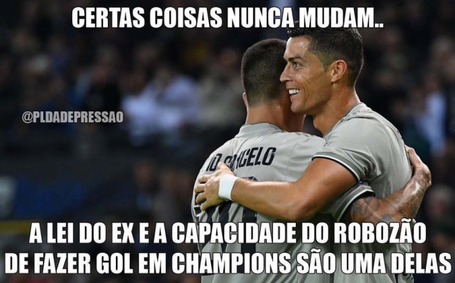 Os melhores memes do jogos de quarta-feira na Liga dos Campeões - Fotos -  R7 Futebol