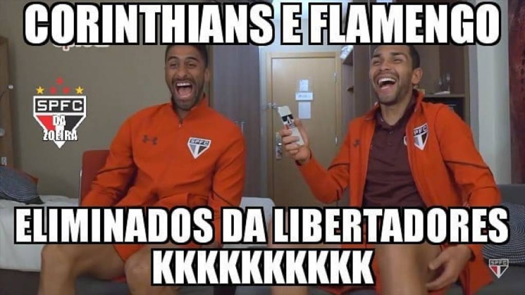 Rivais não perdoam eliminação de Fla e Santos e criam memes na web