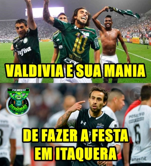 Memes do Corinthians, Ceni orgulhoso e Valdívia focado; confira