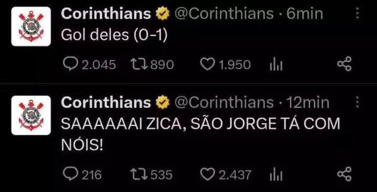 Derrota do Corinthians gera enxurrada de memes na internet. Veja!