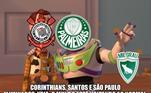 Eliminações de Corinthians e Santos, na Copa do Brasil, do São Paulo, na Copa Sul-Americana, viram piada na internet 
