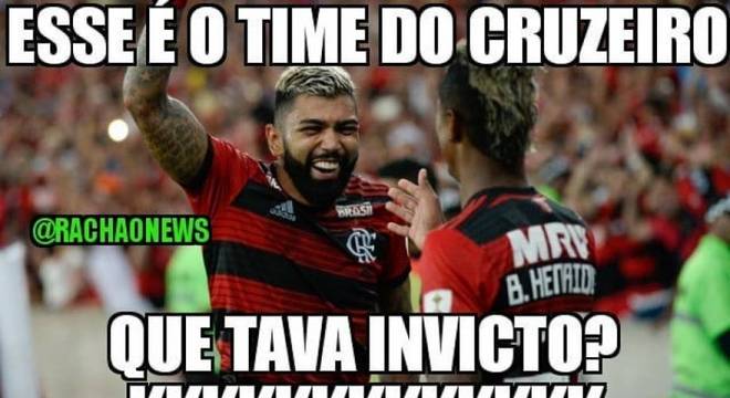 Os melhores memes do jogo entre Flamengo e Cruzeiro