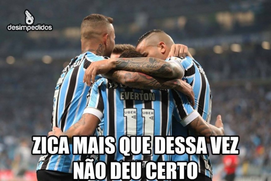 CR7 colorado, Luan sumido e Gabiru: memes da derrota do Grêmio no